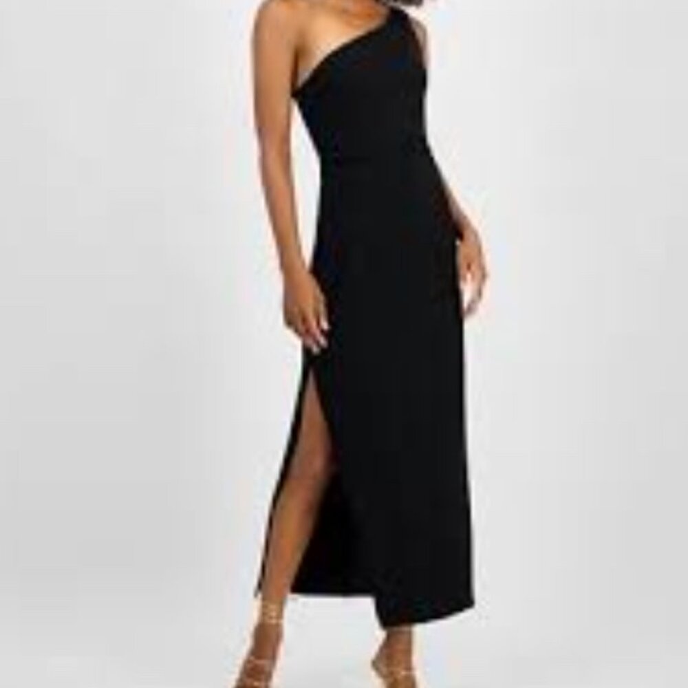 RACHEL Rachel Roy Women's One Shoulder Asymmetrical Gown SZ: XL